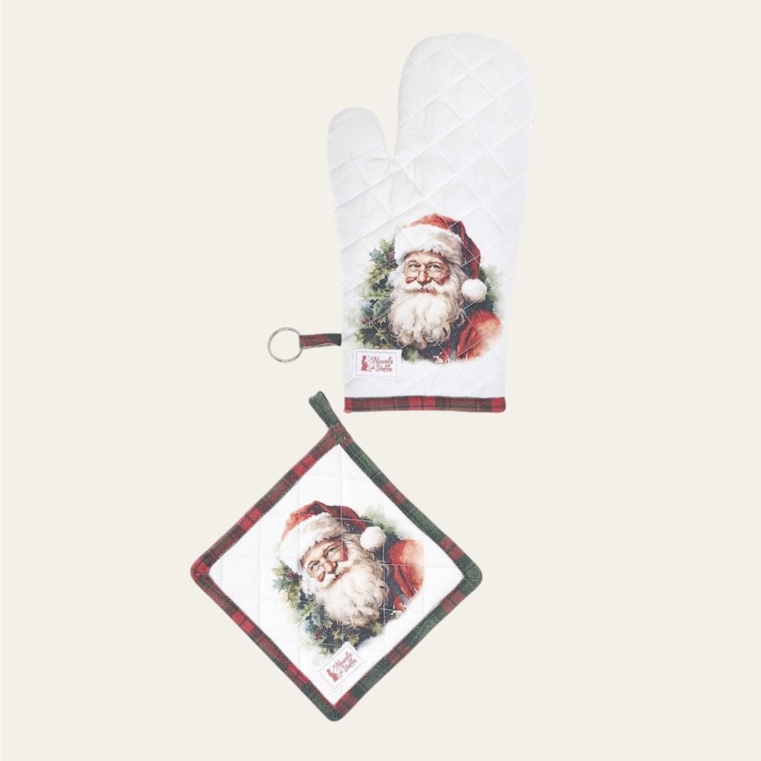 Set Presina e Guanto Coming Babbo Natale - immagine 2