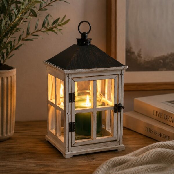 Lampada con diffusore per cere e oli Lanterna
