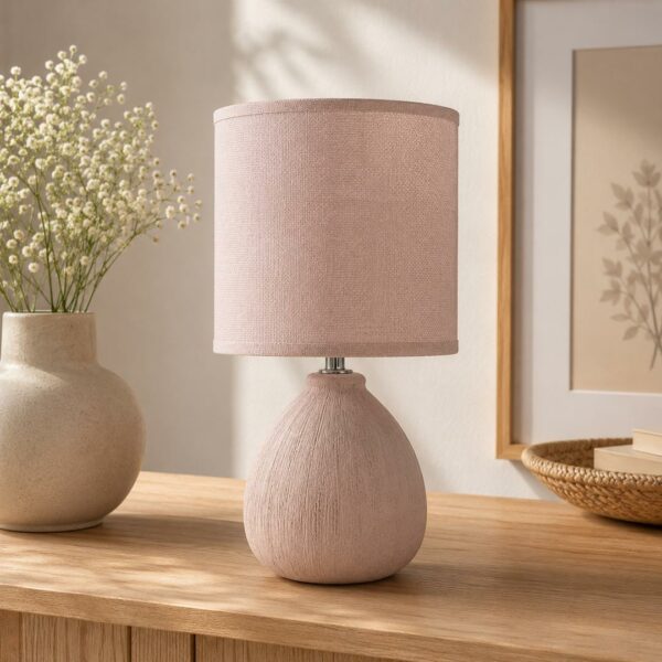 Lampada Rosa polvere