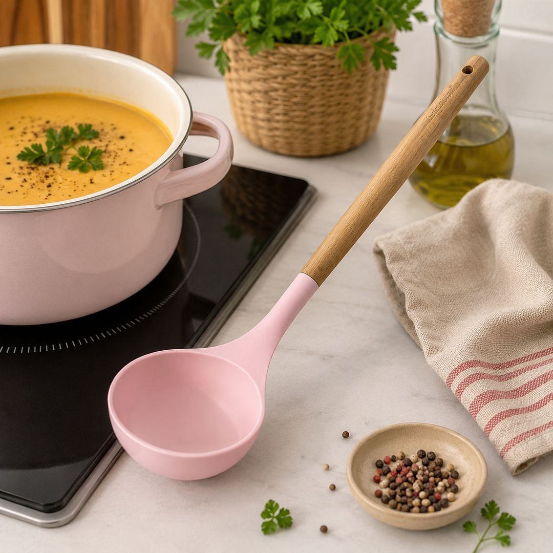 Mestolo per zuppa rosa