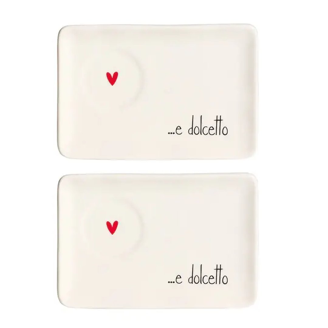 Due piattini per tazzina Dolcetto - immagine 2
