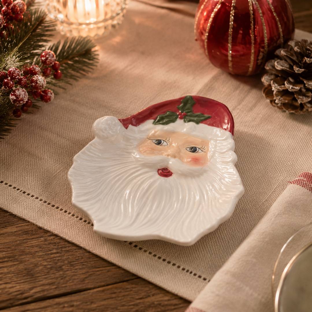 Piattino Babbo Natale