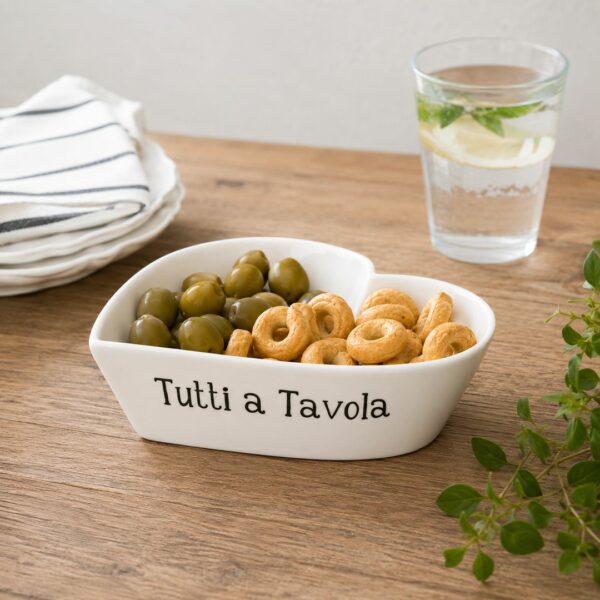 Pirofila a cuore Tutti a tavola