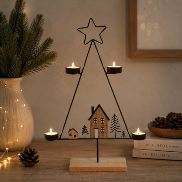 Porta tea light Homewood alta
