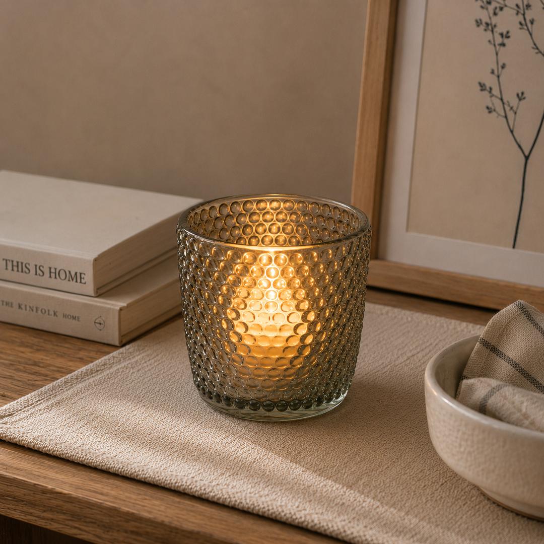 Porta tealight Marilu pois