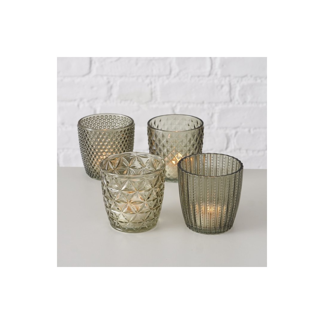 Porta tealight Marilu righe - immagine 2