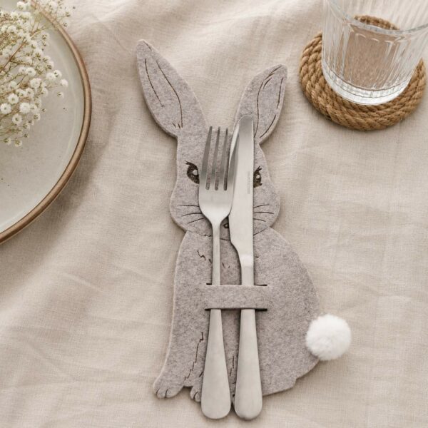 Portaposate Coniglio beige