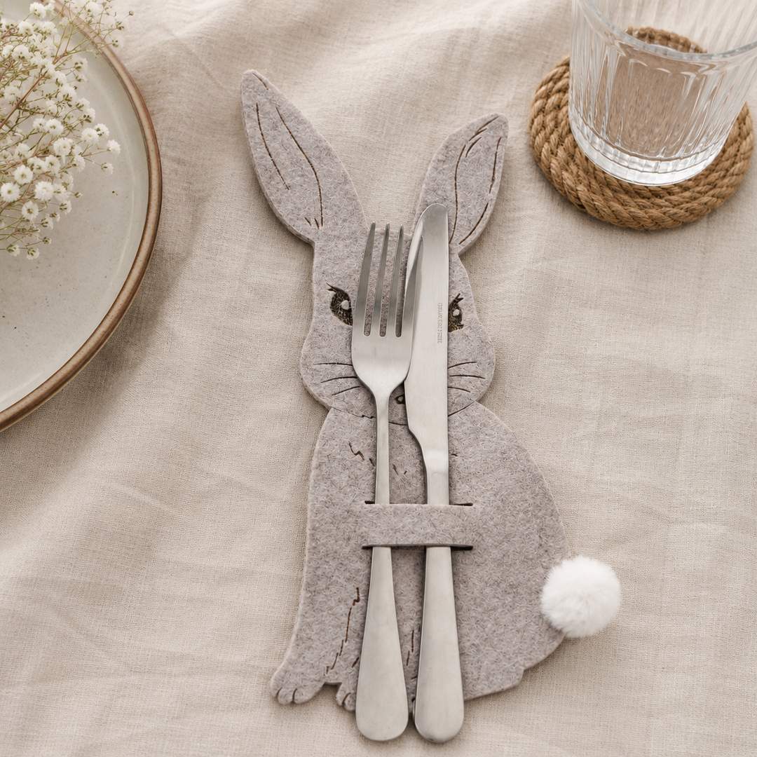 Portaposate Coniglio beige