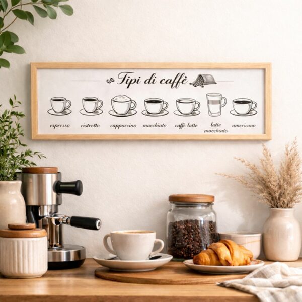 Quadro caffè chiaro