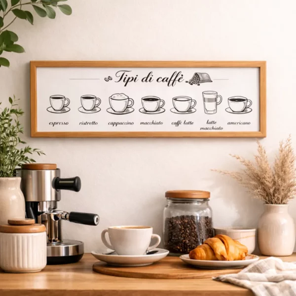 Quadro caffè scuro