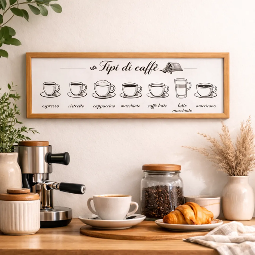 Quadro caffè scuro