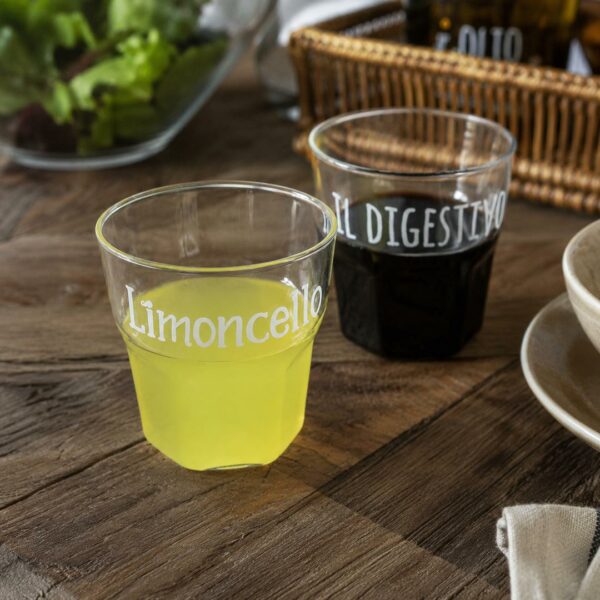 Quattro bicchierini Limoncello