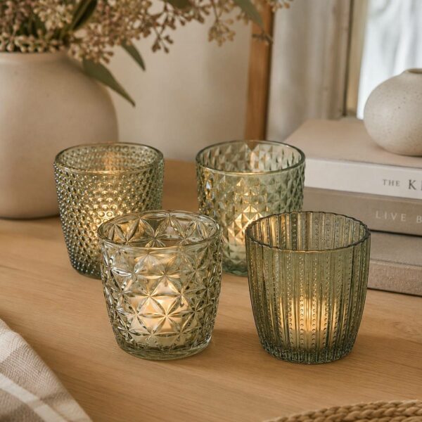 Set quattro Porta tealight Marilu