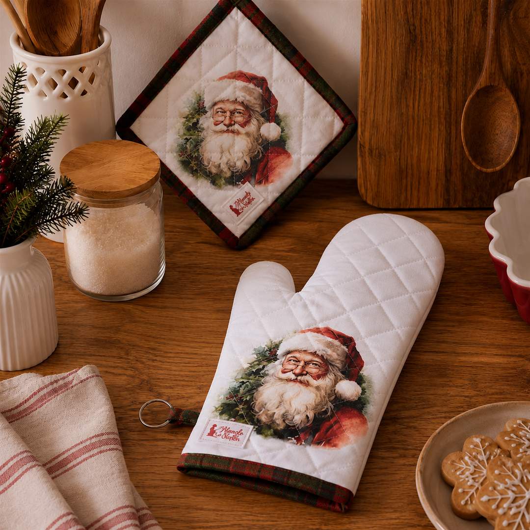 Set Presina e Guanto Coming Babbo Natale