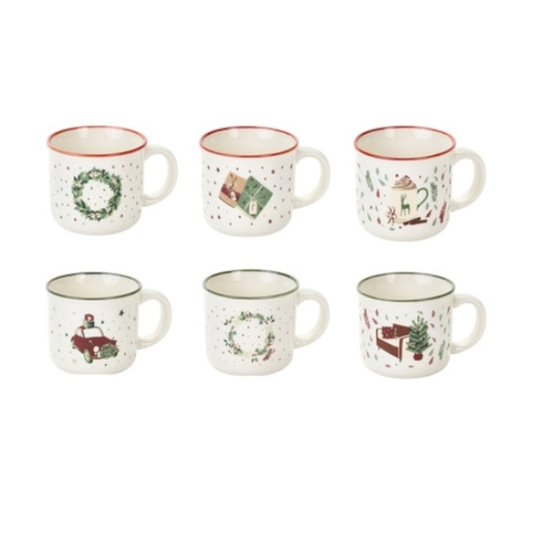 Servizio di 6 tazzine Christmas - immagine 2