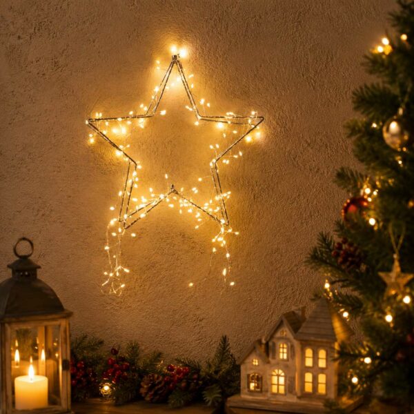 Stella da appendere a led