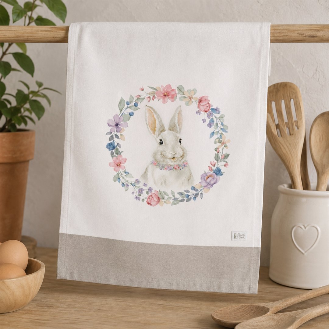 Strofinaccio Bunny ghirlanda