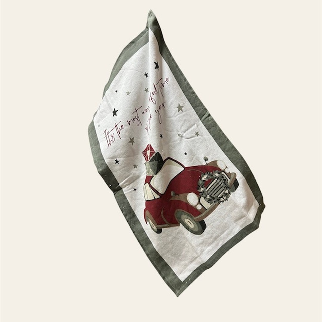 Strofinaccio Christmas macchinina - immagine 2