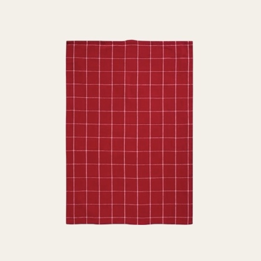 Strofinaccio Silja quadri rosso - immagine 2