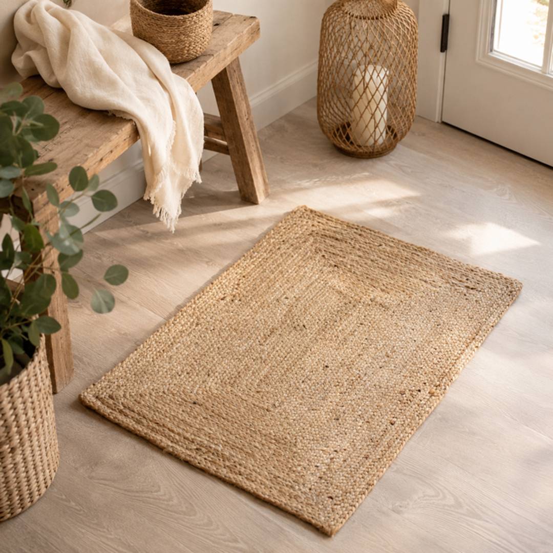 Tappeto in juta 90x60 cm