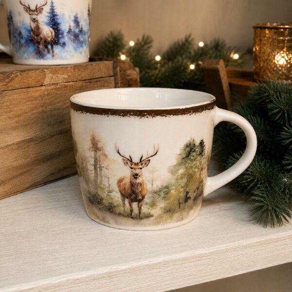 Tazza Cervo bosco L