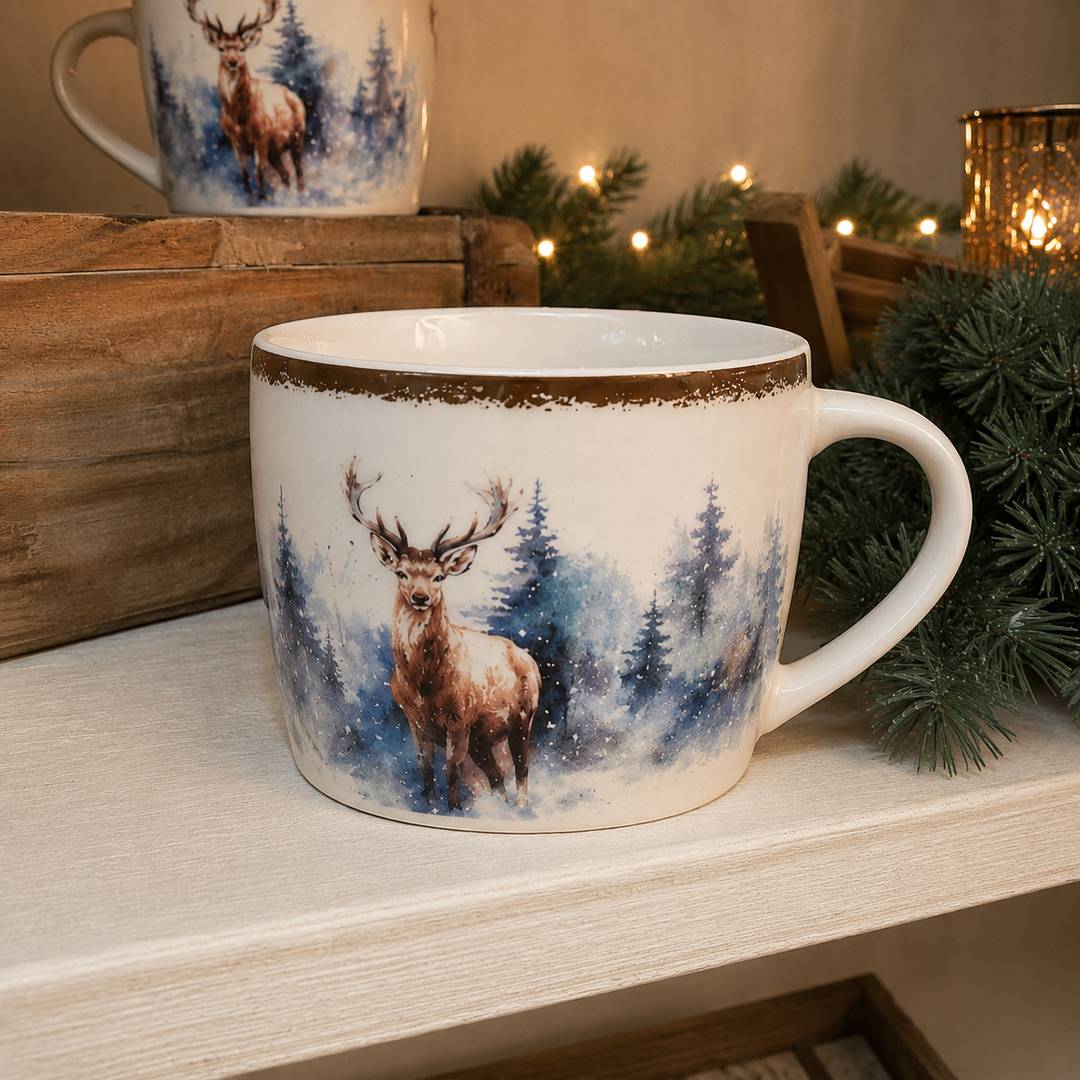 Tazza Cervo polvere L