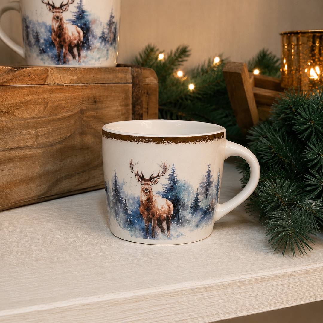 Tazza Cervo polvere M