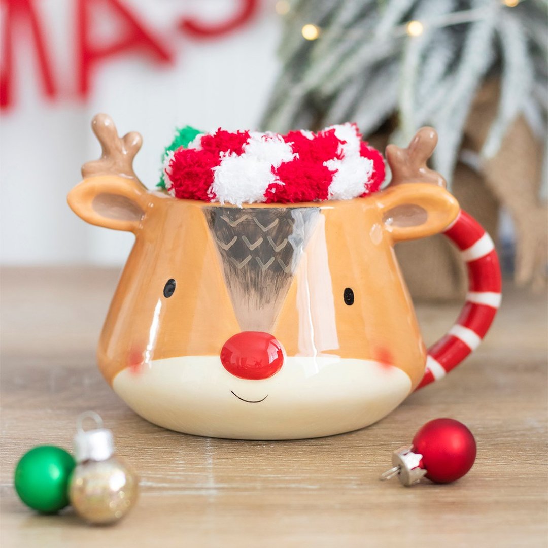 Tazza Renna con calze