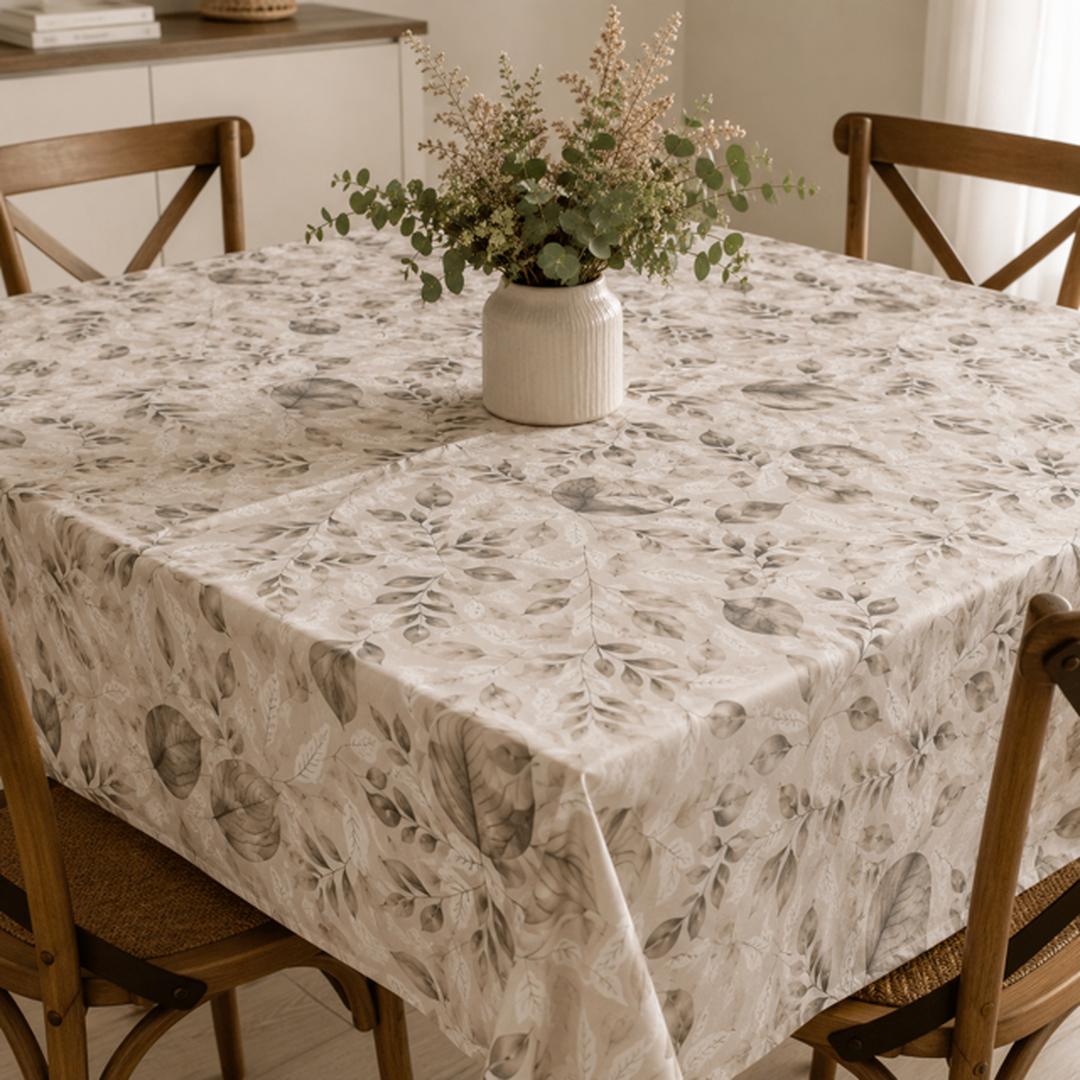 Tovaglia antimacchia Foglie 150x150 cm
