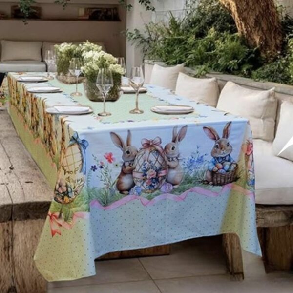 Tovaglia Green  Rabbit da 6