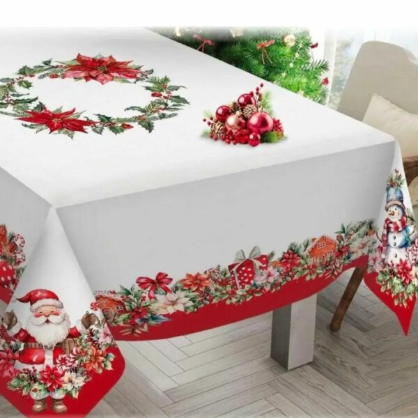 Tovaglia Santa Claus da 12