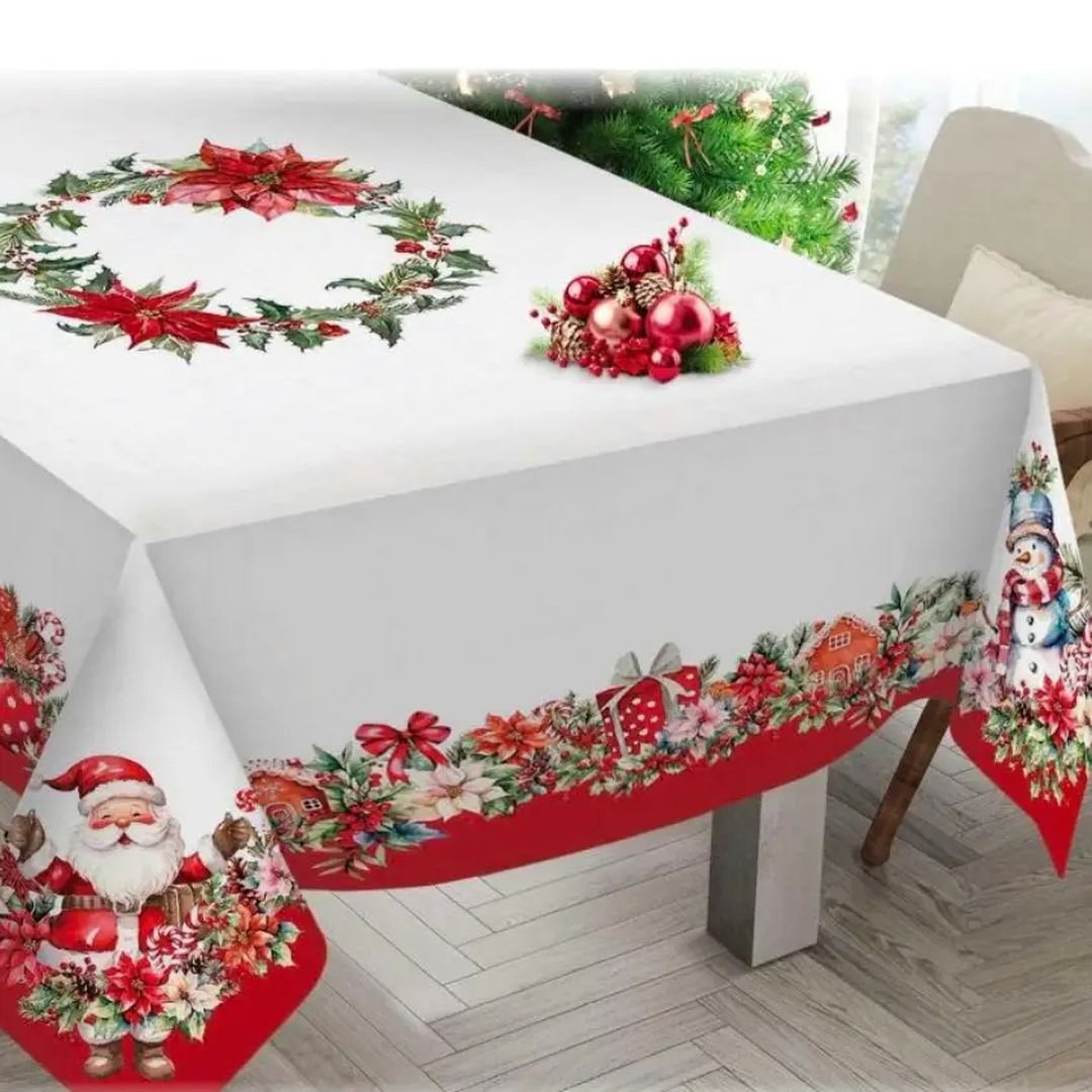 Tovaglia Santa Claus da 12