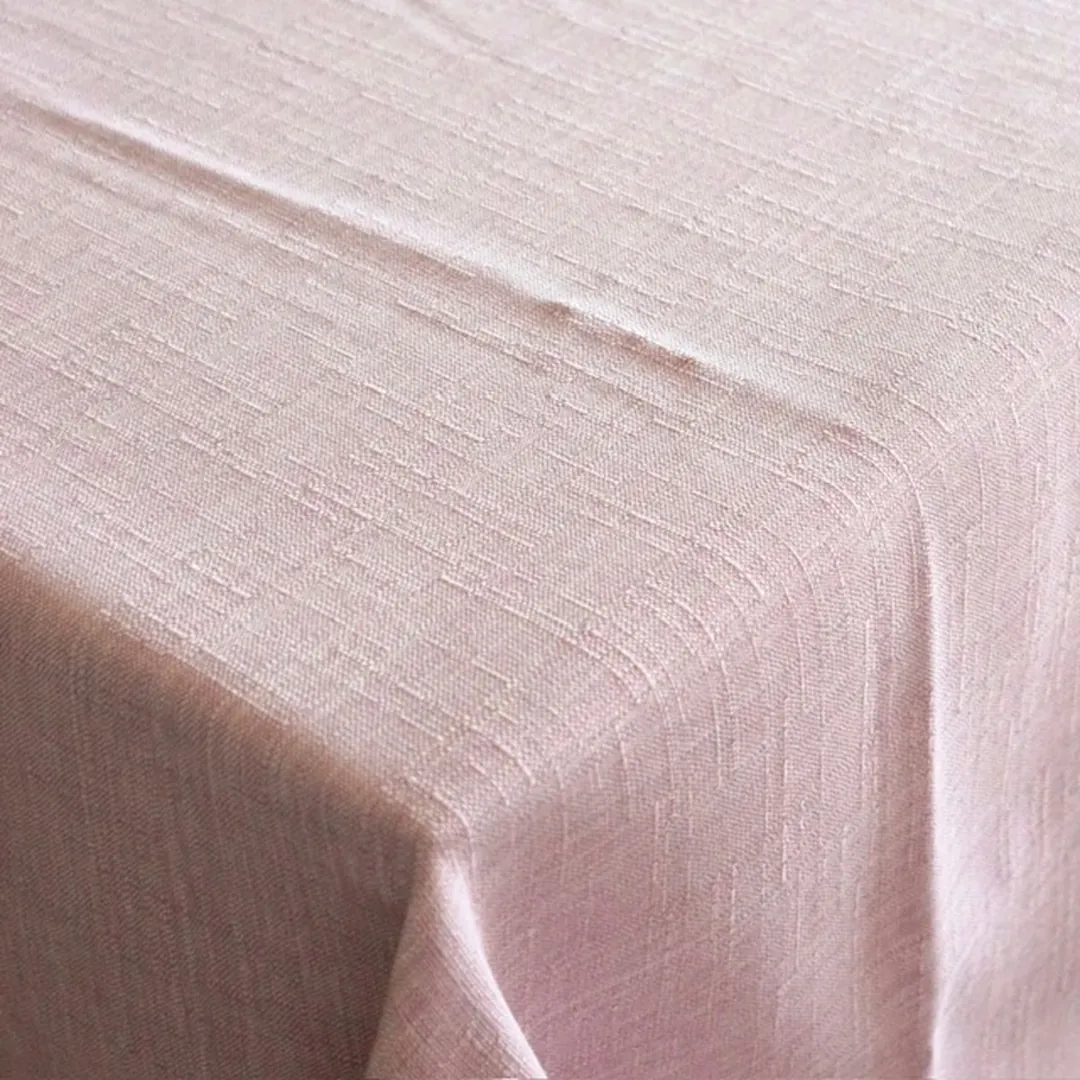 Tovaglia antimacchia Korin Rosa cipria da 12 - immagine 2