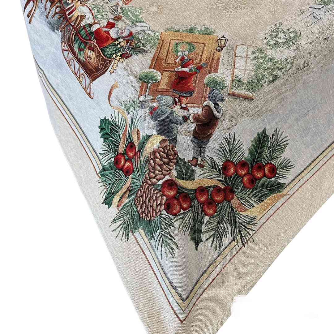 Copritavola in gobelin Slitta 140x180 - immagine 2