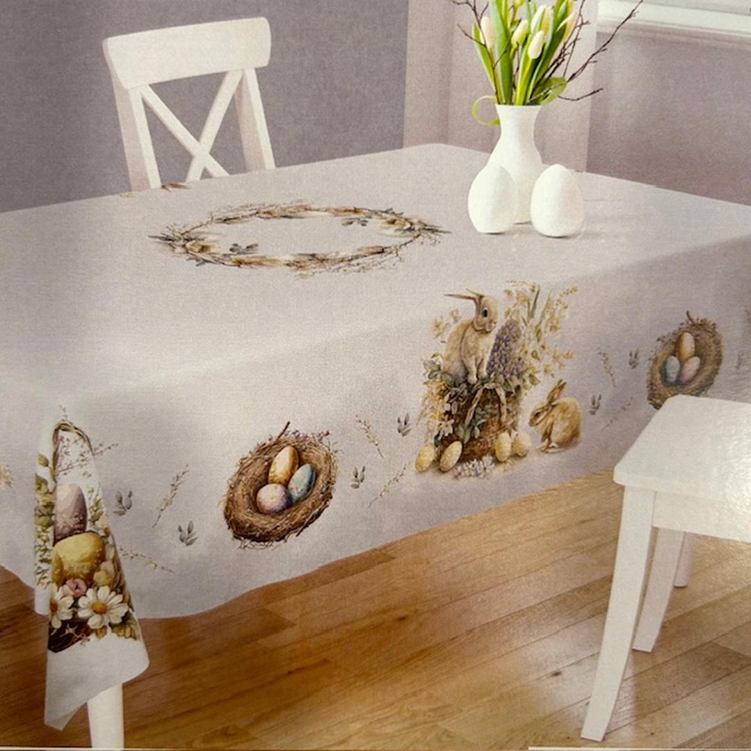 Tovaglia Coniglietti Elegance da 6 - immagine 2