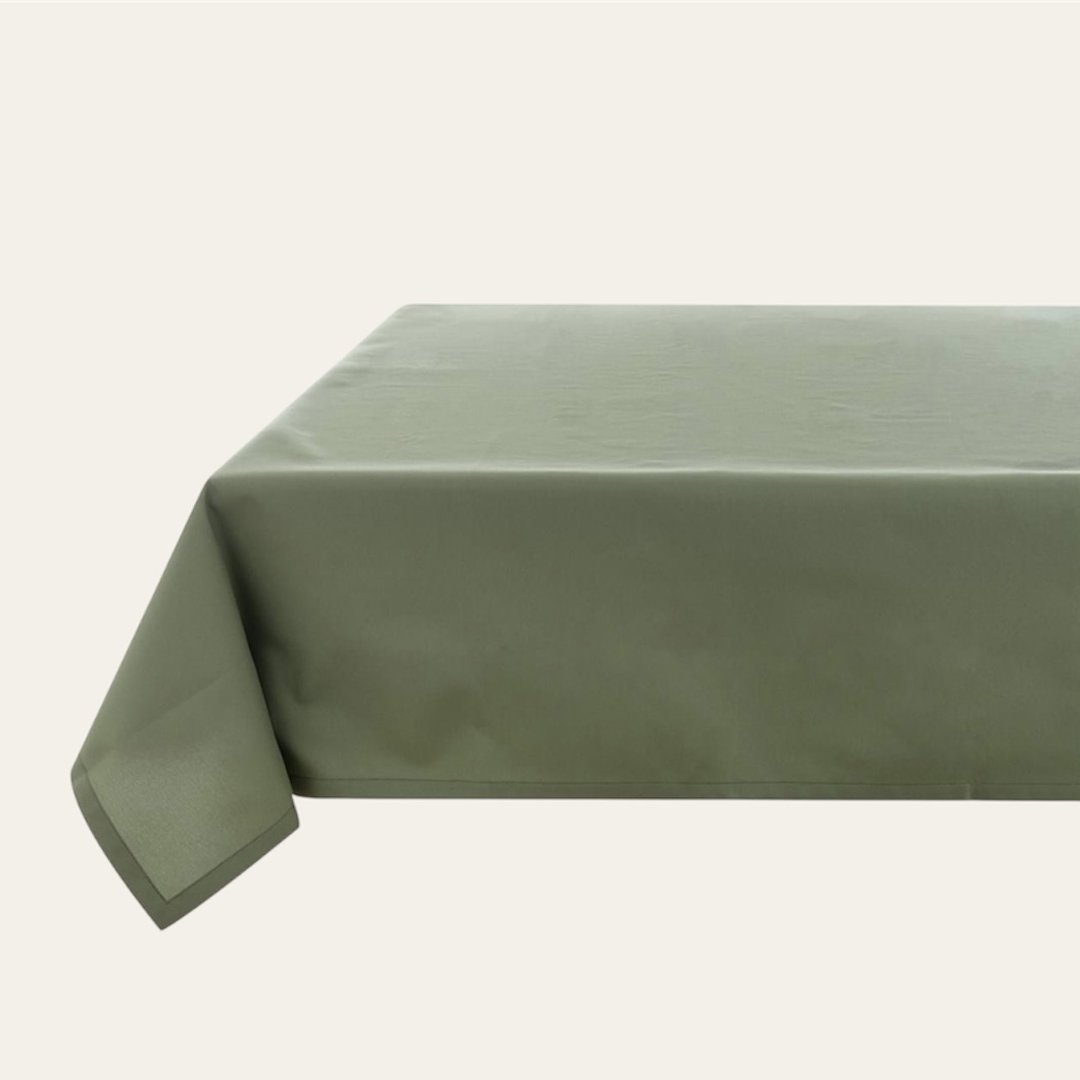 Tovaglia antimacchia brezza verde 290 cm - immagine 2
