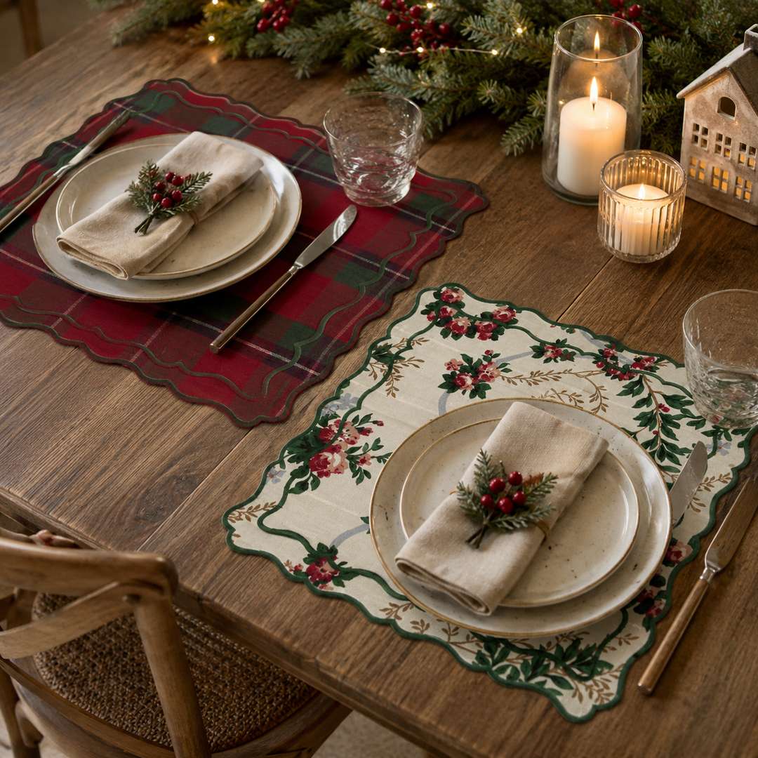 Tovaglietta double face Tartan