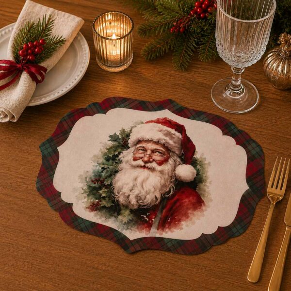 Tovaglietta in vinile Coming Babbo Natale