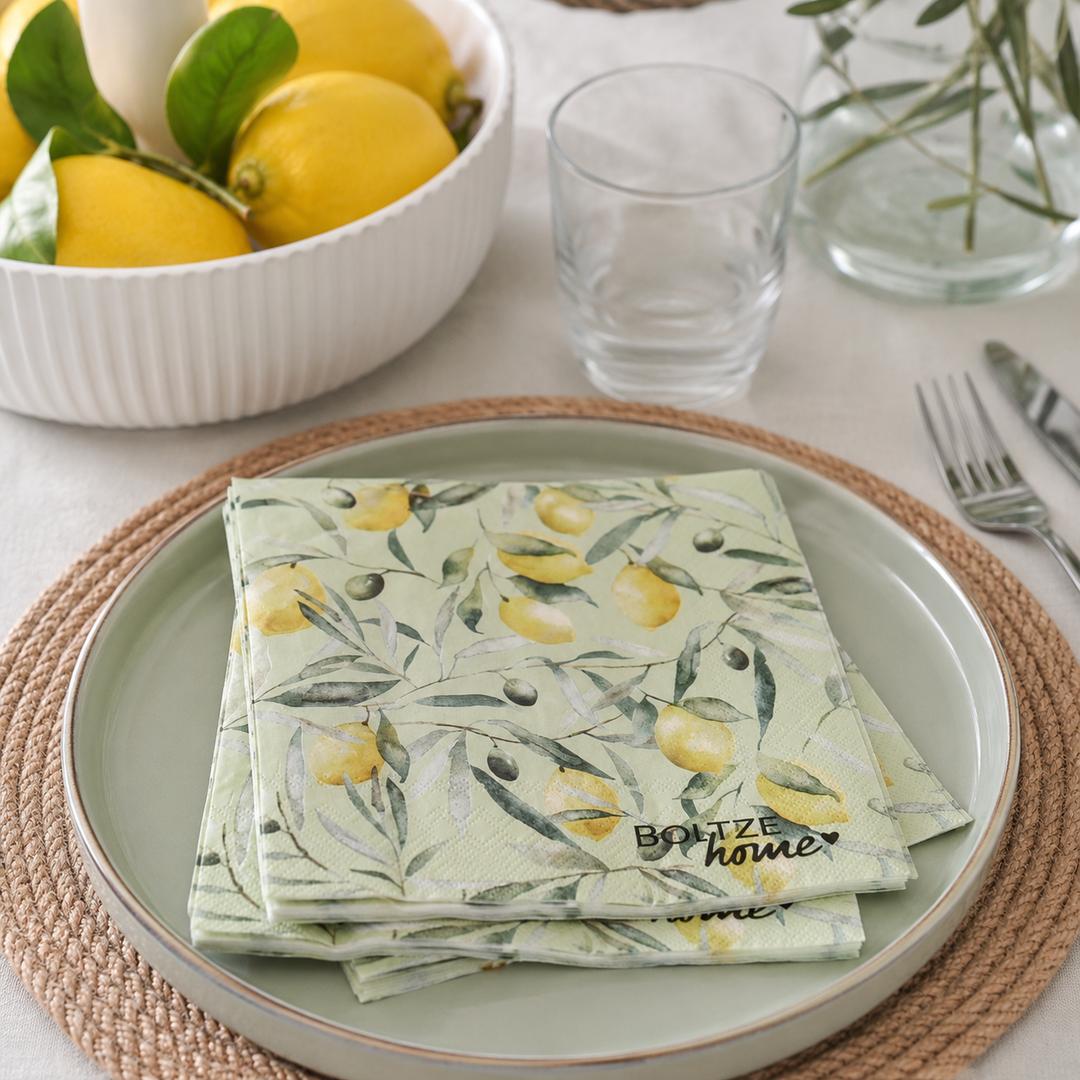 Tovaglioli Limoni verdi