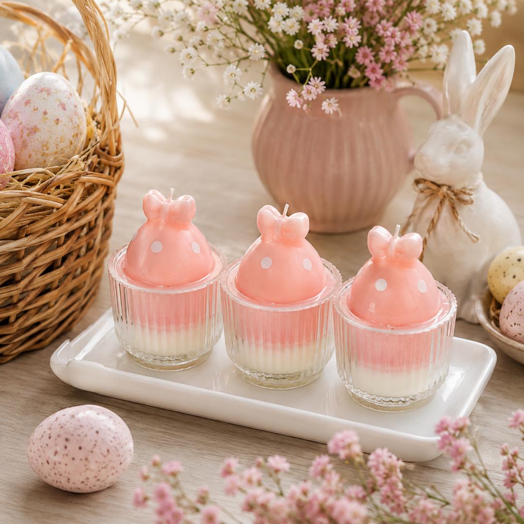Tre Candele uova rosa