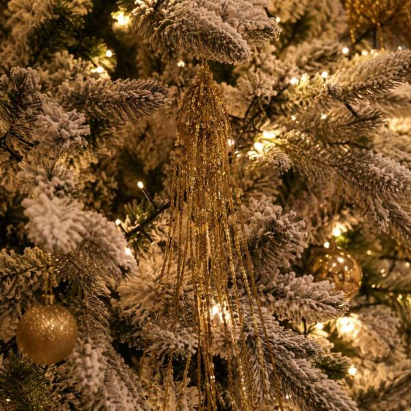 Tris di pick decorativi glitterati oro