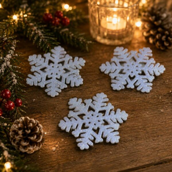 Tris fiocchi di neve
