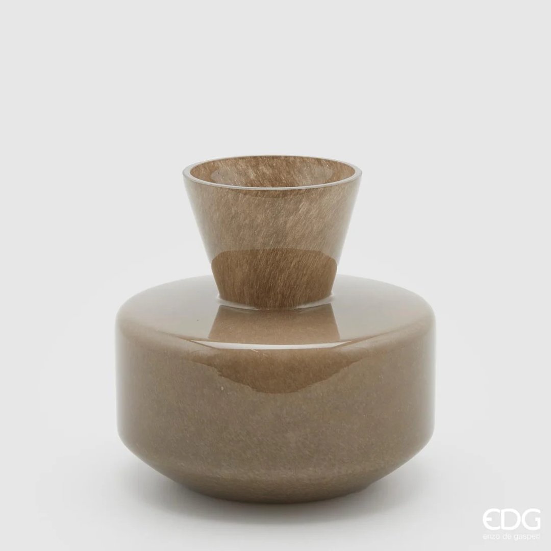 Vaso Rotondo con collo tortora - immagine 2