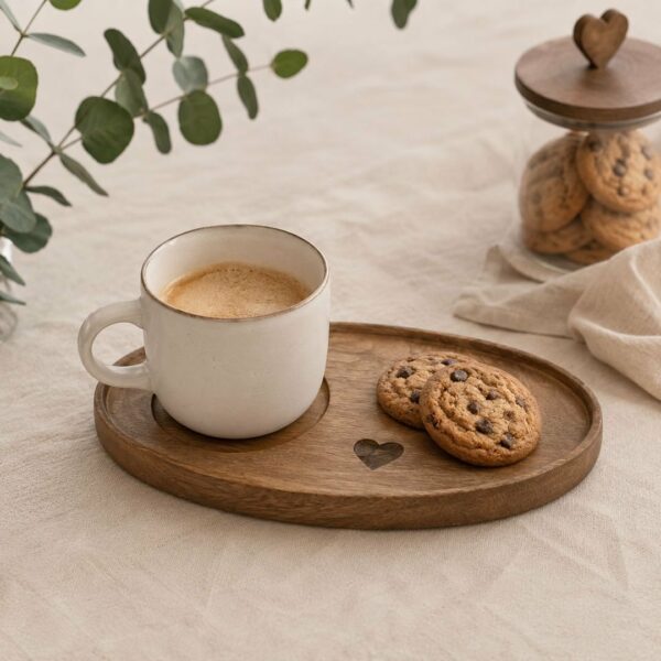Vassoio per tazza Cuore