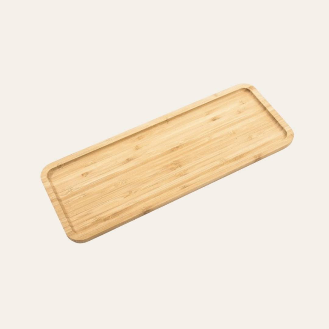 Vassoio in bamboo rettangolare lungo - immagine 2