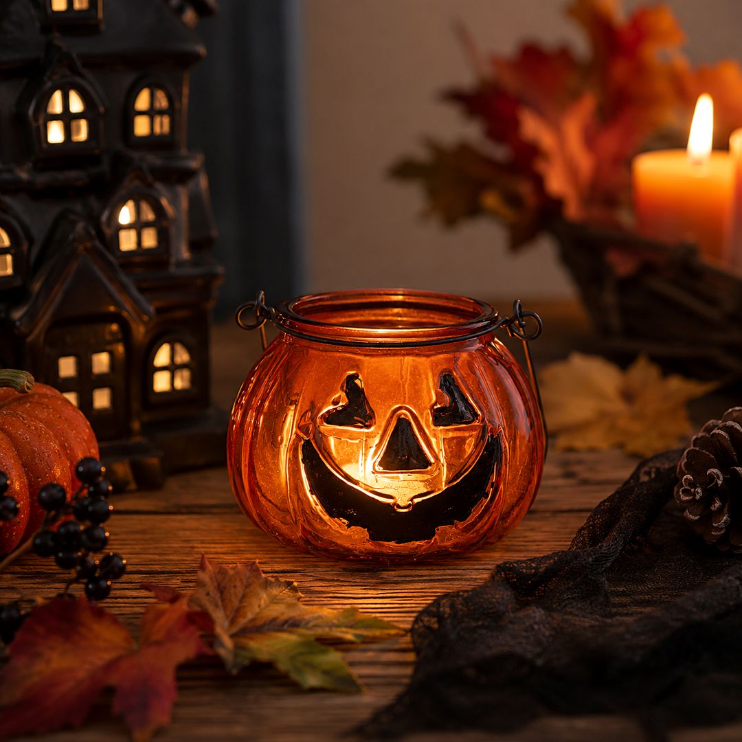 Porta tealight Jacko marrone