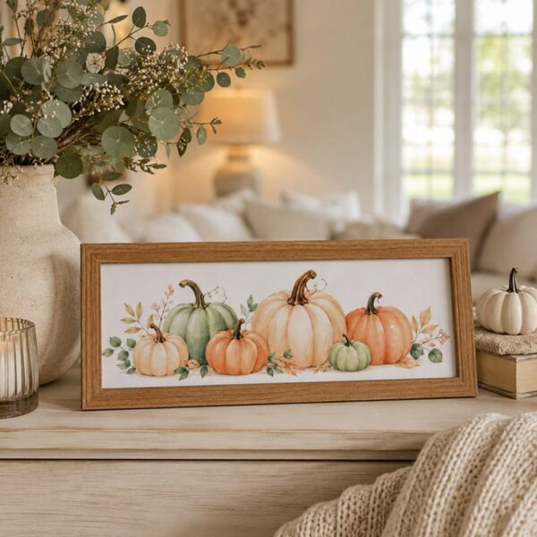 Quadro Zucche verdi scuro