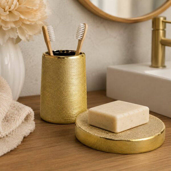 Set bagno oro