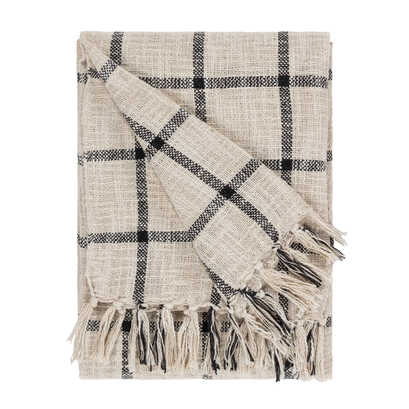 Plaid Quadri panna - immagine 2