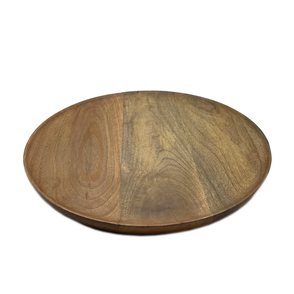 Piatto rotondo In mango - immagine 3